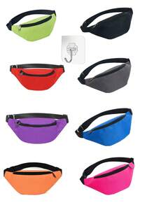 Bolsa de cintura neón, bolsas para niños Nuevas bolsas de verano versátiles y sencillas para la cintura, bolsas de pecho de ocio y deportes para niños y niñas, bolsas de cintura unisex de moda deportiva y de uso múltiple para niño y niña, bolsas de cintura para fiestas Ajustable Riñonera neón de tela Oxford para entrenamiento, viaje, correr, con cremallera para fiesta al aire libre, rave, niña, niño, niños - A - Ver 4