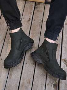 Schwarze Stahl-Kappe Sicherheitsschuhe für Herren aus Microfaser Leder, rutschfest, leicht, Arbeitsschuhe für Mechaniker, wasserdicht, Sicherheitstrainer, Herstellung, Lagerhallen, bequem, Fabrik, Outdoor, Stahl-Kappe Arbeitsschuhe, Industrie, Kletterschuhe, Automobilmechaniker, Geschenk zum Vatertag