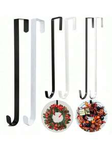 1pc Wreath Hook For Front Door, Metal 12'' 15'' Door Wreath Hook, Halloween Thanksgiving Christmas Decoration Wreath Hook For Hanging Fall Decoration Welcome Sign Holder, Best Gift, Room Decoration, Home Decor Autumn Decor - Multicolor - View 7