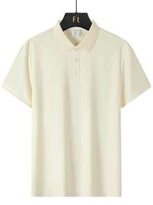 Camisa tipo polo de unicolor, camiseta para hombre de uso exterior, primavera/verano