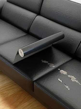 1Pc,Faux Leather Repair Patch - Self-Adhesive Faux Leather Fabric Patches For Sofas And Chairs, Quickly Repair Holes And Tears, Brown, Easy To Apply, Car Seat Repair, Furniture Repair, Fashion Design, Easy-To-Apply Tape