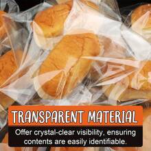 200pcs OPP Self-Adhesive Packaging Bags, Jewelry, Candy, Cookie, Gift Packaging Bags, Transparent Plastic Packaging Bags For Gift Wrapping. Christmas And Thanksgiving Gift Packaging Bags - Multicolor - View 8