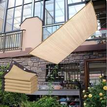 Outdoor Sunshade Net - Beige. It Adopts Thickened Sun - Proof Material, With 90% High - Efficiency Light Shading