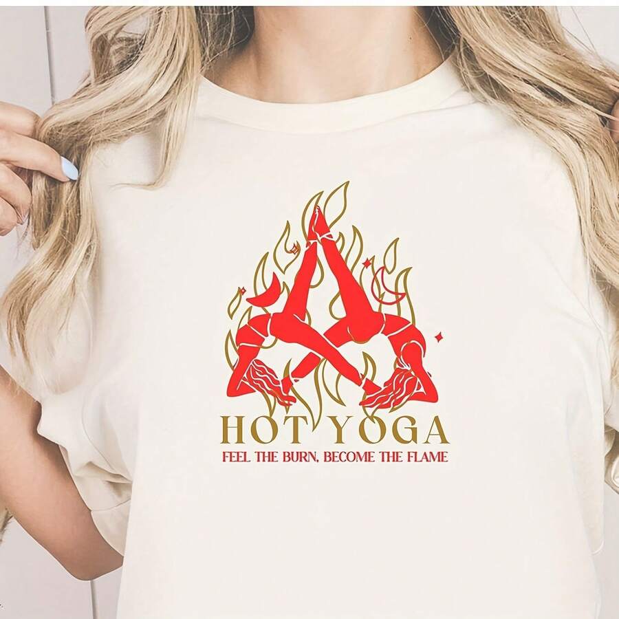 Hot Yoga, Namaste Shirt, Funny Yoga , Yogo Clothes, Yoga Shirt, Yoga Gift, Funny Workout, Fitness Shirt, Yoga 220G Heavyweight 100% Cotton T-Shirt. , This Offers The Perfect Balance Of Comfort And Structure. Soft To The Touch But Built To Last, It's A Staple For Those Who Demand More From Their Clog. Breathable, Stylish, And Versatile Enough For Any Outfit, This Shirt Keeps Its Pe And Feel, Wash After Wash.Manfinity Manfinity Hombre Cotton Streetwear 100 Percent Cotton Street Wear Halloween Camias Para Hombre Graphic Dwhite Graphic Shirt Tops Funny Graphic 4th Of July Funny Graphic S - White - View 1