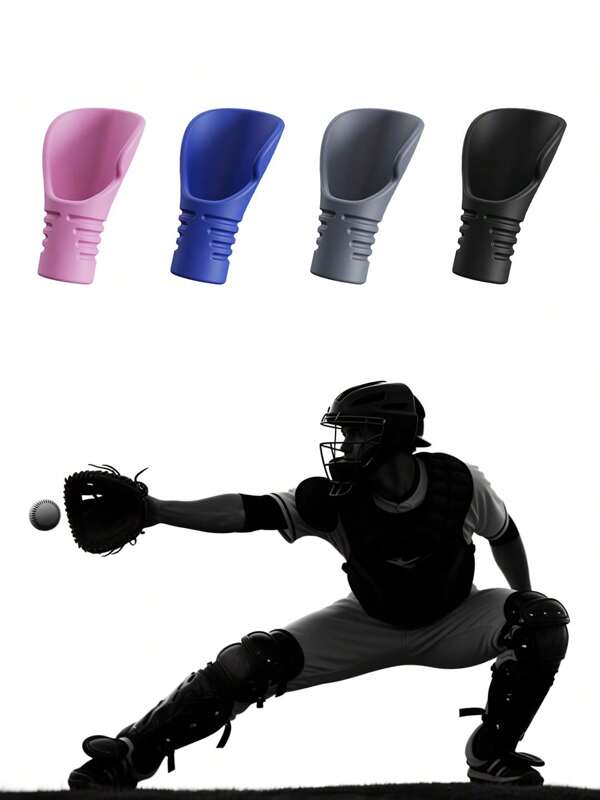 Protège-pouce en silicone pour le receveur de baseball/softball