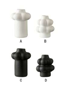 1 Peça Vaso Cerâmico em Forma de Nuvem, Vaso Floral, Decoração Elegante, Estilo Moderno Minimalista, Diversos Tamanhos, Adequado para Decoração de Casa, Quarto, Hotel, Restaurante, Presente de Formatura, Temporada de Casamentos, Lembranças
