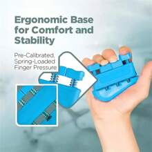 4pcs Finger Exerciser, Non-Electric, ABS Material, Finger Strengthener To Improve Finger, Hand And Forearm Flexibility And Strength, Grip Trainer Suitable For Musicians, Climbers