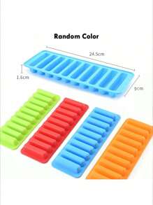 1/4pcs Ice Tube Tray, Perfect Ice Bar Mold, Suitable For Small Mouth Sports Water Bottles, Bottled Soda, Silicone Ice Bar Tray For Restaurants