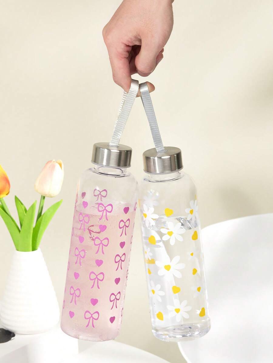 1 pieza Botella de agua para fitness, recipiente de bebida portátil con aislamiento y a prueba de fugas, adecuado para campamento, senderismo, gimnasio, actividades al aire libre y regalos de cumpleaños