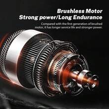 Smerigliatrice angolare elettrica senza spazzole da 125 mm, utensile multifunzione portatile, alimentato a batteria, velocità regolabile, levigatrice, lucidatrice