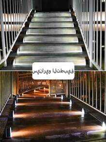 2/6 من إضاءة شمسية للخارج بشكل مثلث, إضاءة شمسية للساحات, إضاءة شمسية للمناظر الطبيعية، 10/13 مصباح الايدي مقاوم للماء بمعيار IP65 مناسبة للحديقة والفيلا والشرفة والأسوار والطرقات وإضاءة ديكور الخارج، إضاءات خارجية شمسية