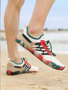 Sandalias de playa, zapatos de agua para parejas para surf, natación, con suela suave y antideslizante, cómodos - Multicolor - Ver 6