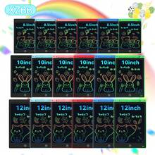 XZBB 2/1pcs 12/10/8.5 Inch LCD Writing Tablet, Kids Doodle Board Suitable For Children 3+ Years Old For Home Education Drawing, Essential Toy For Car/Airplane/Camping Travel, Great Christmas/Halloween/Back To School/Birthday Gift For 3-8 Year Old Children - Multicolor - View 3