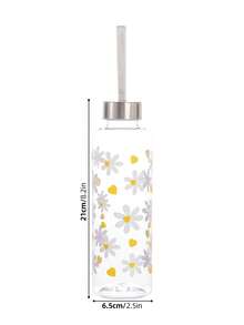 1 pieza Botella de agua para fitness, recipiente de bebida portátil con aislamiento y a prueba de fugas, adecuado para campamento, senderismo, gimnasio, actividades al aire libre y regalos de cumpleaños