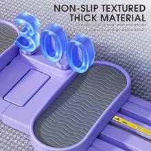 ZM Health Máquina de esquí, máquina de entrenamiento de esquí simulado, ejercitador de piernas y cadera, equipo de fitness aeróbico, para uso doméstico, gimnasio, Pilates, yoga