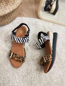 Casual Sport Sandals With Thick Soles And Adjustable Straps For Optimal Support, Open-Toe Summer Shoes For Beach And Daily Wear - LEOPARDO - View 5