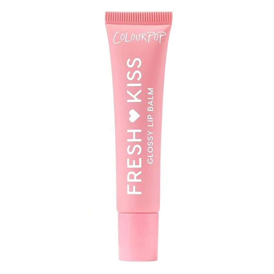 ColourPop Fresh Kiss Glossy Lip Balm - Hydrating Lip Care Enriched With Peptides, Hyaluronic Acid, Shea Butter & Vitamin E For An Ultra-Cushiony Formula - Strawberry Milk (0.49 Oz) Puh6dian