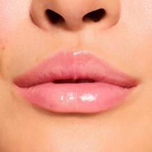 Bálsamo labial brillante Fresh Kiss de ColourPop - Cuidado labial hidratante enriquecido con péptidos, ácido hialurónico, manteca de karité y vitamina E para una fórmula ultra acolchada - Cherry Glaze (0,49 Oz)6hao