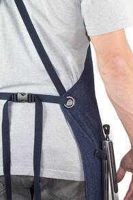 - Professional Grade Chef Apron For Kitchen, BBQ & Grill - 藍色 - 查看 5