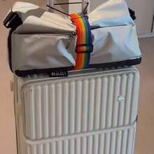 1 件行李带、背包行李带、行李箱捆绑带、弹性行李带、旅行拉杆箱行李带 - 彩色 - 查看 10