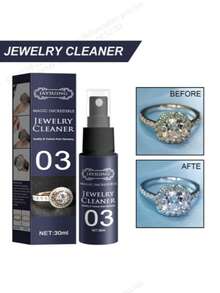 30ml Jewelry Cleaner, Watches, Rings Cleaning Spray - Versatile Rust Remover, Anti-Tarnish Protection, Suitable For Cleaning Gold, Diamonds - White - View 14