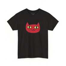 Cat Lover T-Shirt, Graphic Tee, Marceline's Cat Shirt, Uni Cotton Top, Animal Print Tee, Gift For Cat LoversPrint Funny T-Shirt Ladies Summer Short-Sleeved Street Spring Women's Clothing Dress Comfortable Ladies Casual - màu đen - Xem 1