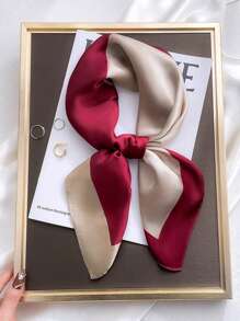 1 Pc 70cm Ladies' Spring And Summer Fashion Scarf ,Suitable For Daily Decoration,Head Scarf Women,Bandana,Fashion Accessory Decoration,Hair Band,Head Band Ideal For Dressing Up Your Look