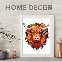 Cow Shaped Gift Box, Wooden Puzzle, Irregular Shaped Animal Puzzle, Birthday Gift, Personalized And Unique Home Decoration Gift, Family Interactive High Difficulty Game