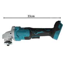 Smerigliatrice angolare elettrica senza spazzole da 125 mm, utensile multifunzione portatile, alimentato a batteria, velocità regolabile, levigatrice, lucidatrice