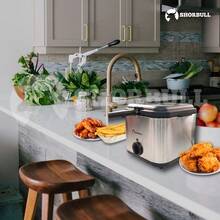 Freidora eléctrica 2.5L - SHORBULL - Tipo de Enchufe A USA (110-127V) - Ver 8