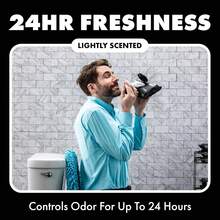 DUDE Wipes - Flushable Wipes For Adults - 6 Pack, 288 Wipes - Odor Destroyer XL Adult Wet Wipes - Deodorizing With Clean Scent - Up To 24 Hours Of Odor-Destroying Technology - Odor Destroyer - 查看 4