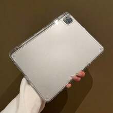 Transparent Soft Case Is Suitable For Ipad11 Tablet Protective Case Air6/5/7 All-Inclusive Pro11 Inch Light And Thin 12.9 Inch Simple Air13 Inch With Pen Slot Ipad10 Anti-Drop Mini7 - [Transparent Single Shell] - View 4