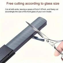 1 件 46 厘米自动折叠汽车遮阳帘 - 防紫外线隔热窗帘，易于安装在挡风玻璃上，可折叠汽车遮阳板，适合旅行和驾驶