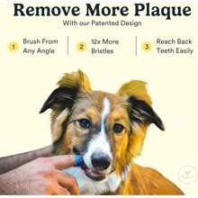 5pcs Pet Silicone Toothbrush, Soft Silicone, Effectively Cleans Pet Oral Debris, Dog & Cat Toothbrush, Pet Dental Cleaning, Suitable For Small & Large Pets, No Toothpaste, Best For Cleaning Pet Teeth. (5pcs Set: White + Blue + Pink + Orange + Dark Blue)