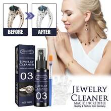 30ml Jewelry Cleaner, Watches, Rings Cleaning Spray - Versatile Rust Remover, Anti-Tarnish Protection, Suitable For Cleaning Gold, Diamonds - White - View 4