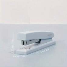 1pc Personalized Metal Stapler, Suitable For Office And School Use, Macaron-Colored Stapler, Durable And Labor-Saving, Portable Medium-Sized Stapler ,Wedding Gifts, Graduation Gifts,Back To School,School Supplies,Staples Not Included