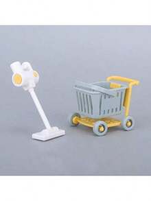 1pc/8pcs Miniature Simulation Washing Machine, Toy Set, Mini House Furniture, DIY Model - Multicolor - View 8