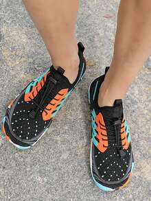 Sandalias de playa, zapatos de agua para parejas para surf, natación, con suela suave y antideslizante, cómodos - Multicolor - Ver 45