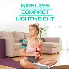 Pro 1000 Wireless Tens Unit For Pain Relief - Mini Tens Massager Portable Electric Muscle Stimulator - Deep Tissue EMS Pain Management Device - Pulse Therapy For Back Shoulder Neck Leg Arm (2 Pads) GIFT - default - View 7