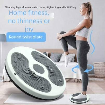 1 件 PP 材质腰部扭动板，核心腹部扭动板 - 腰雕板扭动板，用于核心和腹部锻炼 - 眩晕板扭动板，减肥锻炼，带 8 个磁铁反光板，健身房日常休闲运动力量训练，万圣节；感恩节；圣诞节；礼物