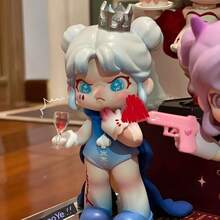 Muñecas de la serie Ideal World, coleccionables, excelentes opciones de regalo, adornos para automóviles, opciones de regalo de cumpleaños, muñecas pequeñas y lindas, colecciones de coleccionables, adornos de dibujos animados, decoraciones de muebles DORA - Multicolor - Ver 9