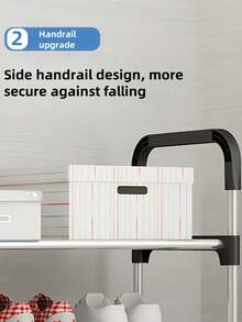 1pc Compact Metal Shoe Rack, Space Saver Shoe Storage Organizer, Minimalist Design, Sturdy, Fashionable, Easy Assembly & Disassembly, Portable, Suitable For Living Room, Bedroom, Entryway, Office, Home, Multi-Tier Storage, Holiday Gift