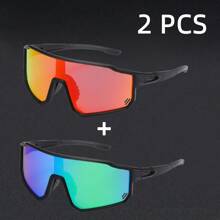 1/2pcs Unisex Cool Cycling Glasses Outdoor Bicycle Sports Goggles