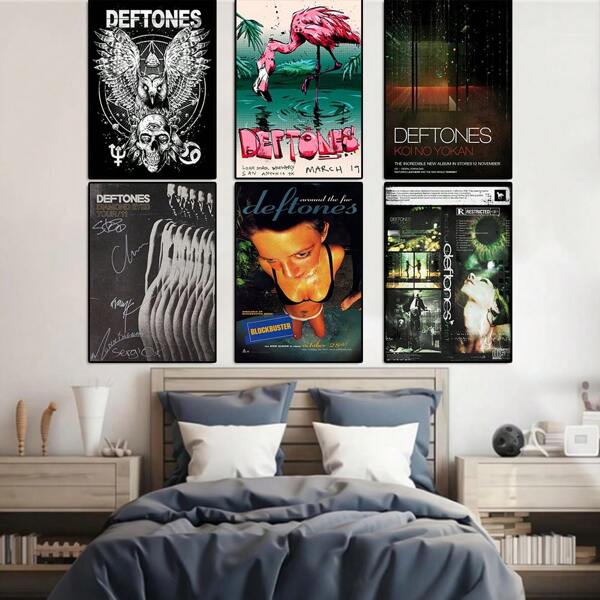 1pc Simple Wall Art, Art Prints, Band Wall Art, Wall Decor Dorm Decor Room Decor(Unframed)