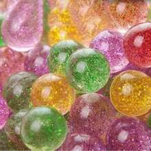 12pcs Sparkly Bouncing Ball Set, Plastic Cat And Dog Toy, Pet Entertainment Balls, Assorted Colors, With No Battery Needed, For Small Breeds, Party Favors, Birthday Gifts, School Prizes