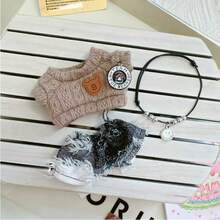 17cm LABUBU Changeable Fashion Doll Outfit Set 1st/2nd/3rd Generation LABUBU Plush Doll Casual Versatile Costume Set For LABUBU - Multicolor - View 2