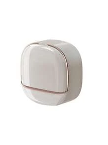 1pc Luxury Wall-Mounted Soap Dish With Cover, High-End Draining Soap Holder, Waterproof ABS Soap Dish, Suitable For Bathroom, Shower, Travel, Minimalist Soap Holder, Bathroom Accessories, Bathroom Storage Rack, Halloween/Christmas Decor - Milky White-s - View 8