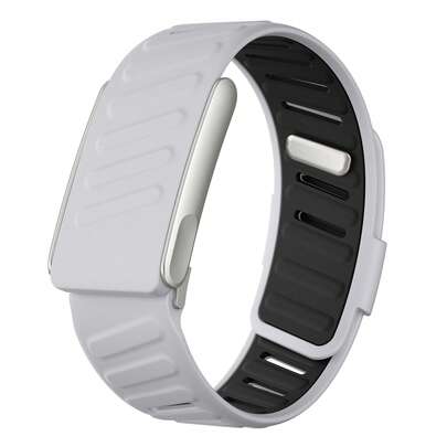 Official Silicone Dual-Color Strap Band Compatible With 5.0 Fitness Tracker, ECG Design Fit For 5.0 Across Borders