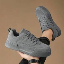 Men's 2025 New Casual Sneakers, Versatile, Wear-Resistant, Dirt-Resistant, Suitable For Outdoor, Commuting, Driving, Go Well With Jeans, Sweatpants, Fashion Stylish, Breathable, Moisture-Wicking, Plus Size 45-48