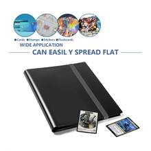 Heavy Duty Card Binder, 9 Pocket Trading Card Binder Holds 360 Cards, Sleek Side-Loading Card Album, Sturdy Card Collection Folder For TCG, MTG, Other Game Cards, Sport Cards